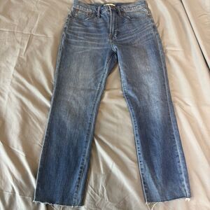 Madewell Women's Skinny Jeans - Blue